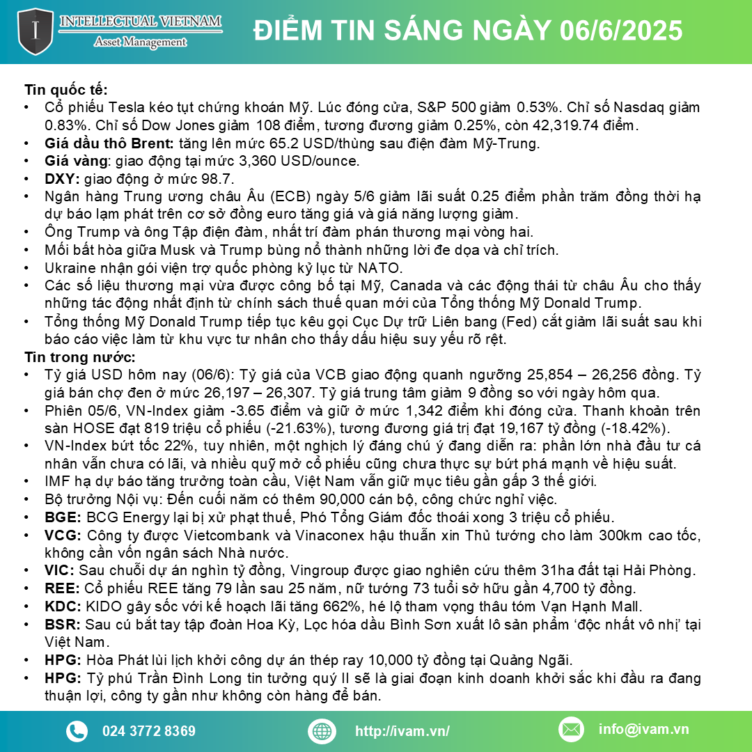 Điểm tin ngày 06 06