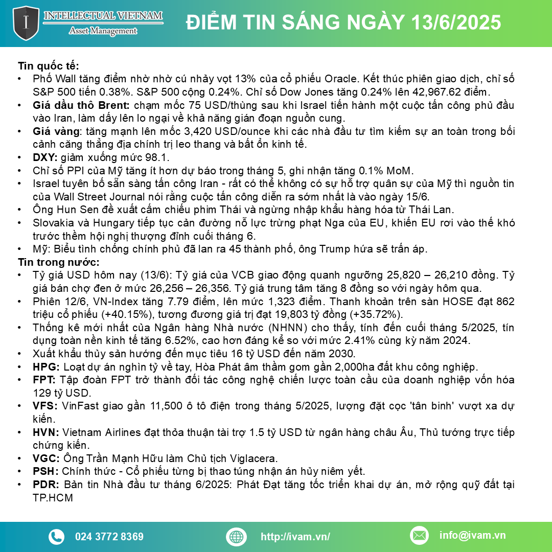 Điểm tin ngày 13 06