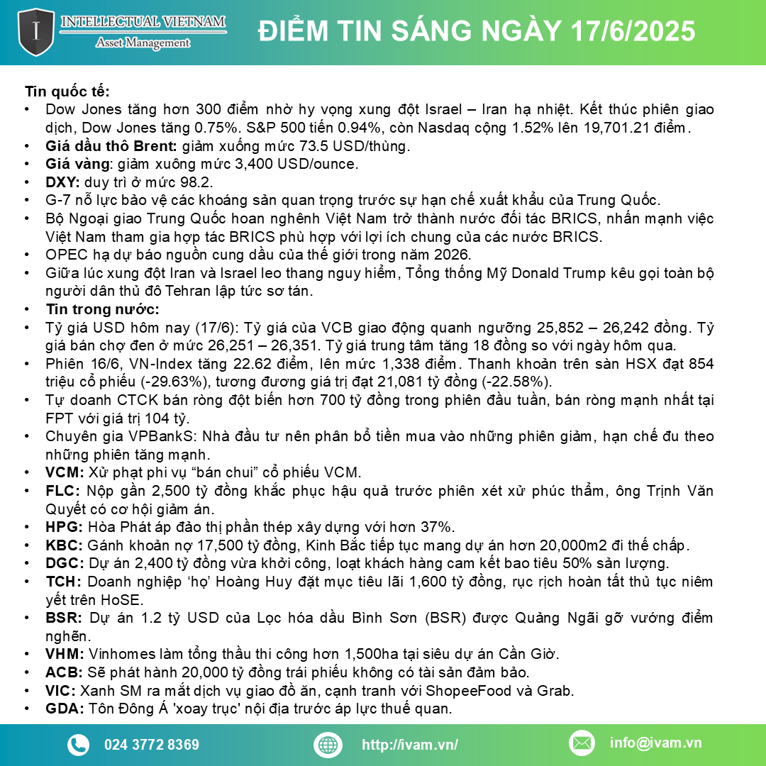 Điểm tin ngày 17 06