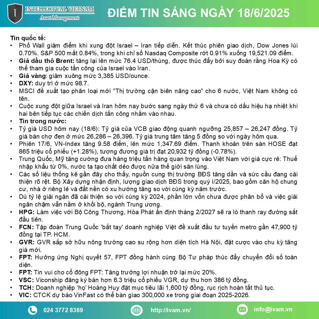 Điểm tin ngày 18 06